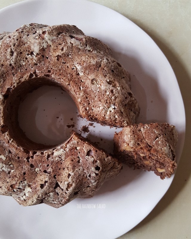 ciambellone proteico cacao e nocciole fit high protein bundt cake